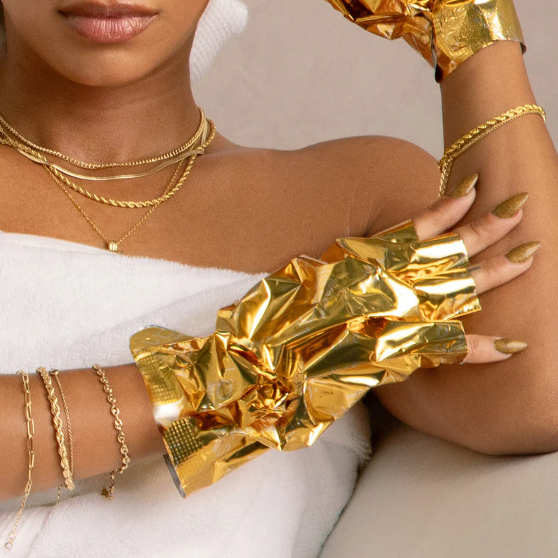 Voesh - Collagen Gloves - Imperial Gold (1 Pair)