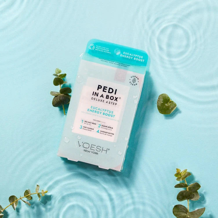 Voesh - Pedi In A Box 4 Step "Eucalyptus Energy Boost"