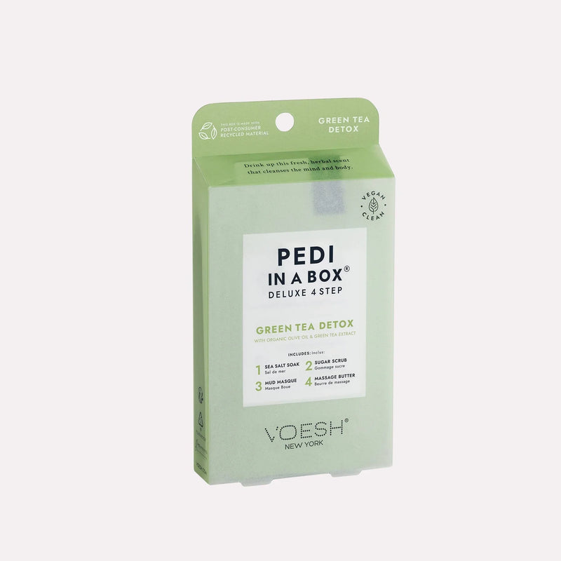 Voesh - Pedi In A Box 4 Step "Green Tea Detox"