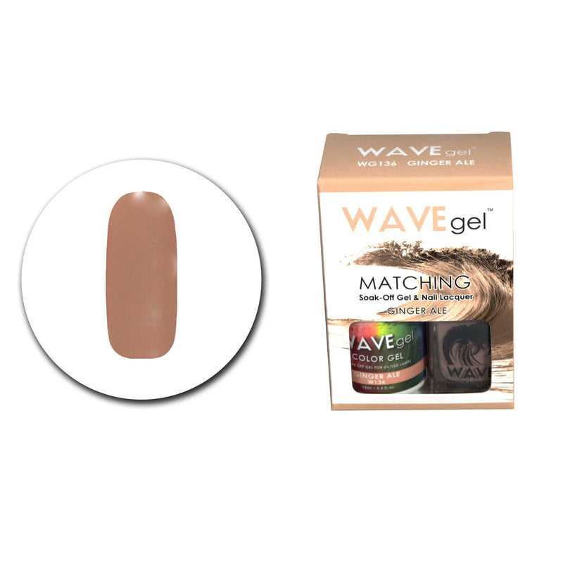 WaveGel Duo - W136 Ginger Ale .5 oz