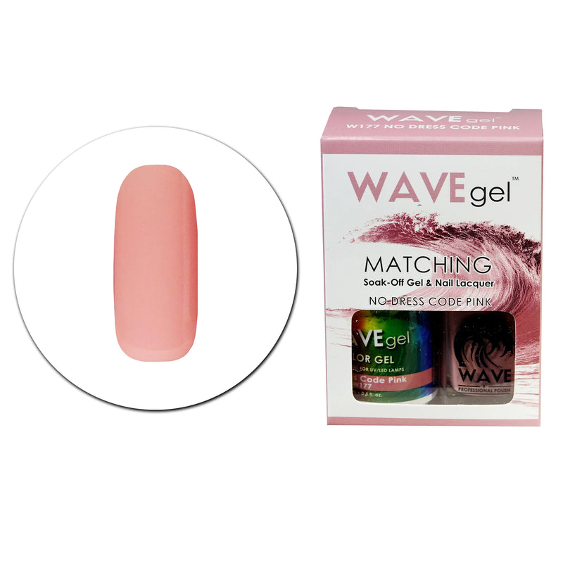 WaveGel Duo - W177 No Dress Code Pink .5 oz