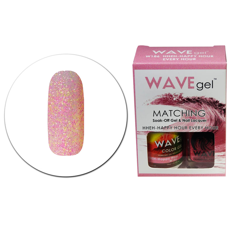 WaveGel Duo - W186 HHEH-Happy Hour Every Hour .5 oz