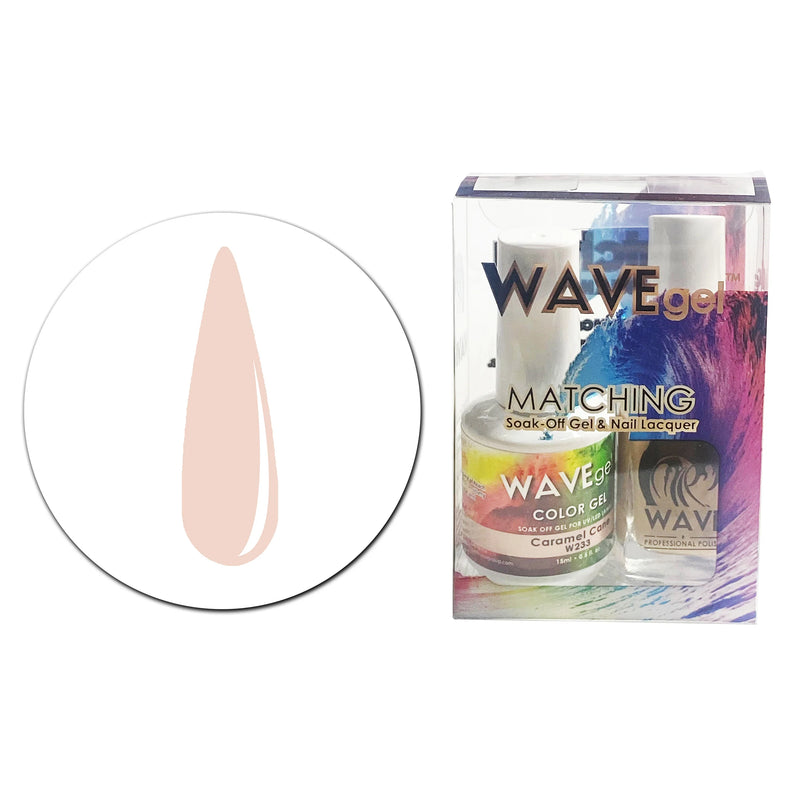 WaveGel Duo - W233 Caramel Cane .5 oz