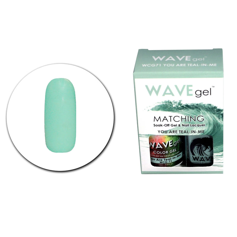 WaveGel Duo - WCG71 You Are Teal N' Me  .5 oz