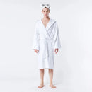 Double Dare - OMG! Spa Robe With Hat - White , Small/Medium