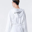 Double Dare - OMG! Spa Robe With Hat - White , Large/X-Large