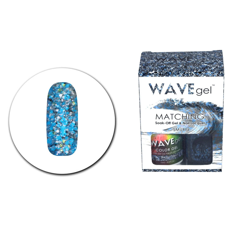 WaveGel Duo - WG132 Smurfy .5 oz