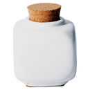 DL Porcelain Jar with Cork Lid, 20 mL