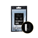 Apres Gel-X Natural Square Extra Short Refill (50pcs) - Global Beauty Supply, LLC