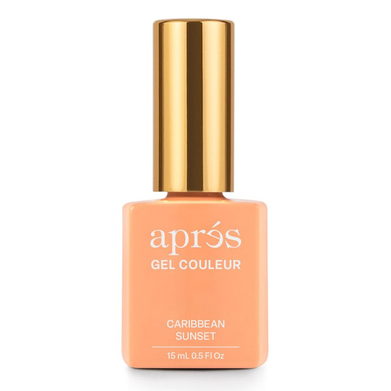 Apres - HEMA/TPO Free Gel Couleur .5 oz - Caribbean Sunset 222