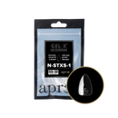 Apres Gel-X Natural Stiletto Extra Short Refill (50pcs) - Size 1
