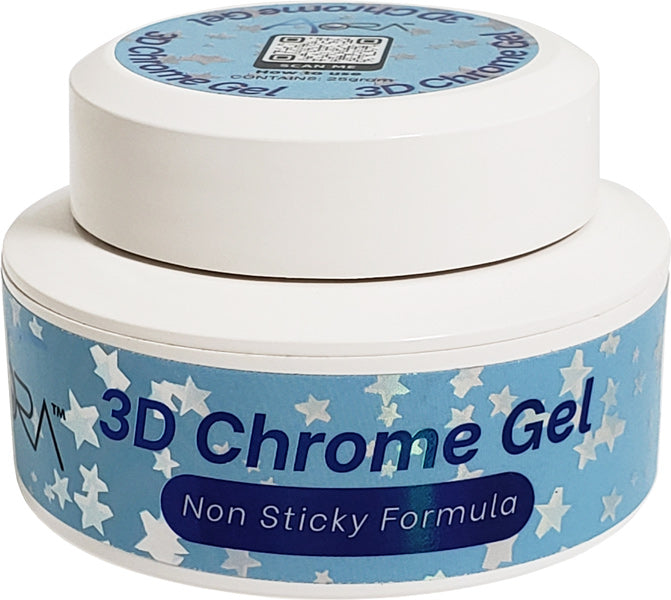 Aora 3D Chrome Gel 25g , Free 5Pcs 3D Tool