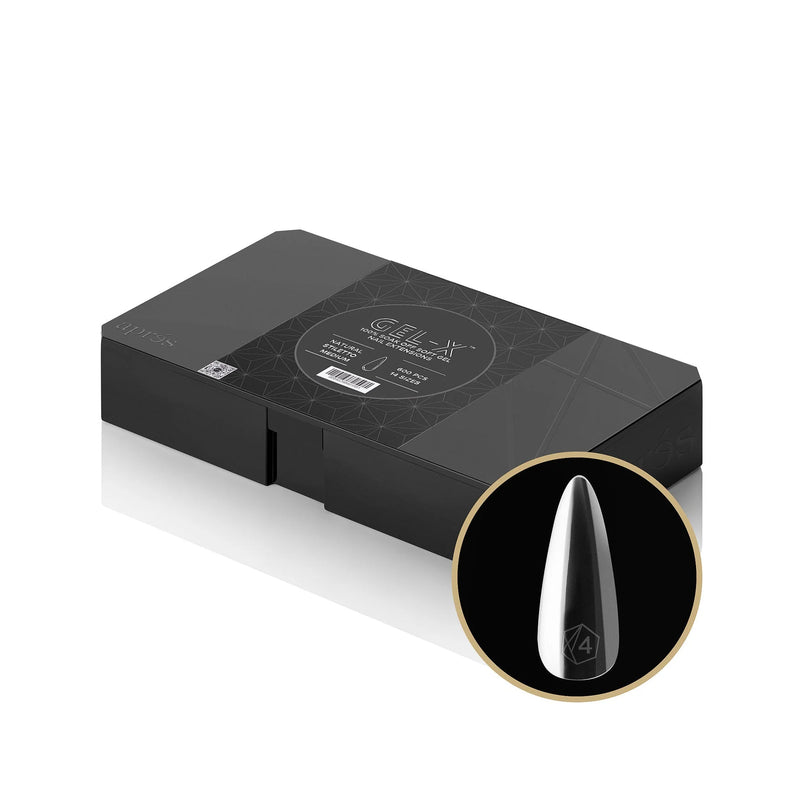 Apres Gel-X Natural Stiletto Medium Box of Tips (600pcs)