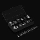 Apres Gel-X Sculpted Coffin Medium Box of Tips (600pcs)