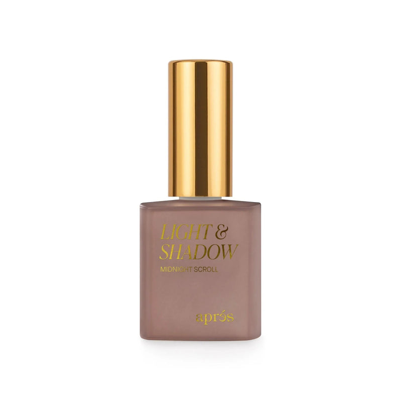 Apres Light & Shadow Gel Couleur .5 oz - Midnight Scroll 703