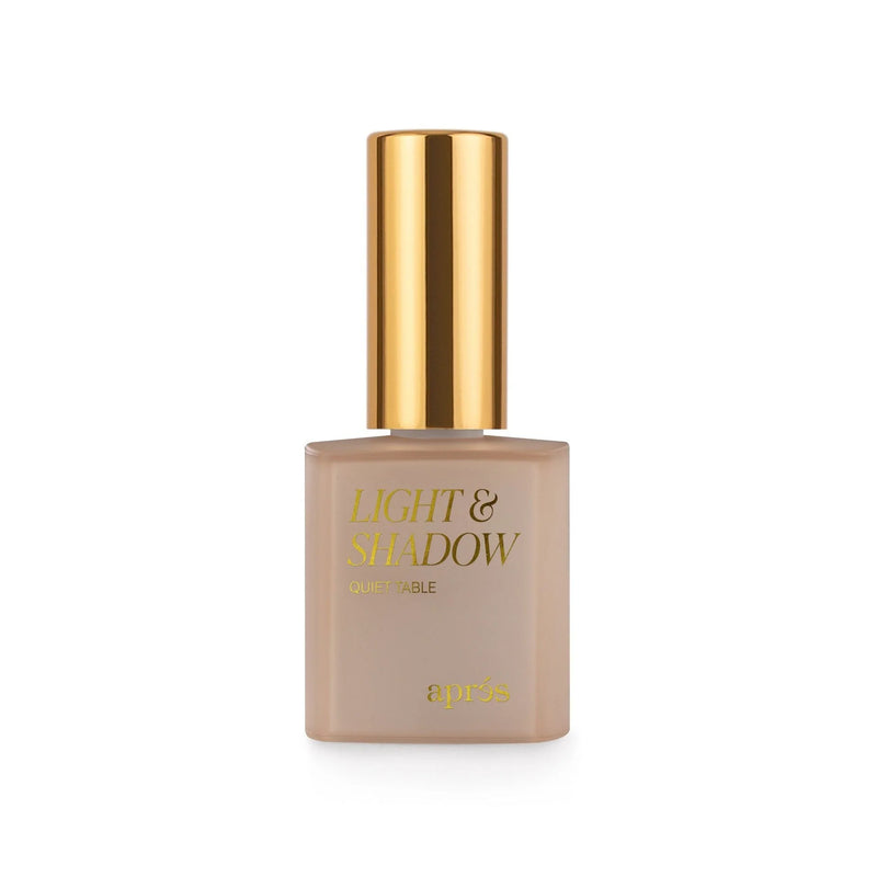 Apres Light & Shadow Gel Couleur .5 oz - Quiet Table 606