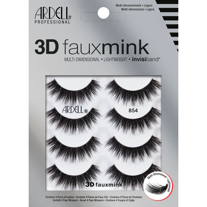 Ardell - Lash Professional 3D Faux Mink 854 4PK