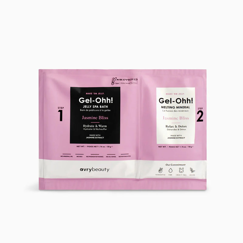 Avry Beauty - Gel-Ohh Jelly Spa Bath "Jasmine Bliss"