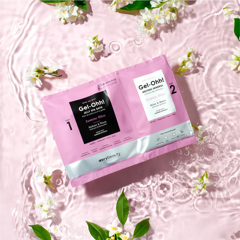Avry Beauty - Gel-Ohh Jelly Spa Bath "Jasmine Bliss"