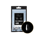 Apres Gel-X Natural Coffin Extra Short Refill (50pcs) - Global Beauty Supply, LLC