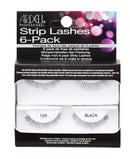 Ardell Strip Lashes 6-Pack 109 Black