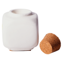 DL Porcelain Jar with Cork Lid, 20 mL