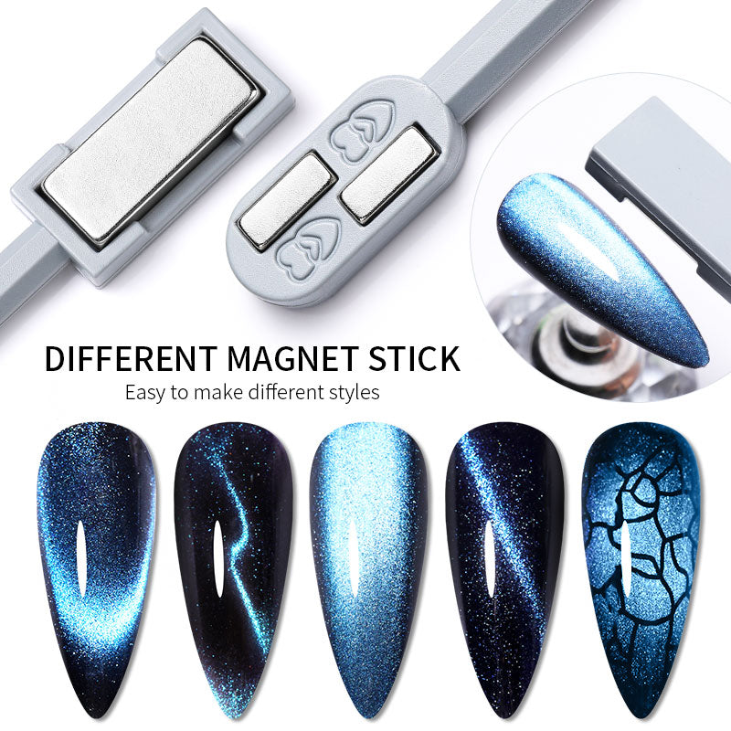 Cat Eye Magnet - Double Headed 3DLine Strip Effect Cat Eye Magnet