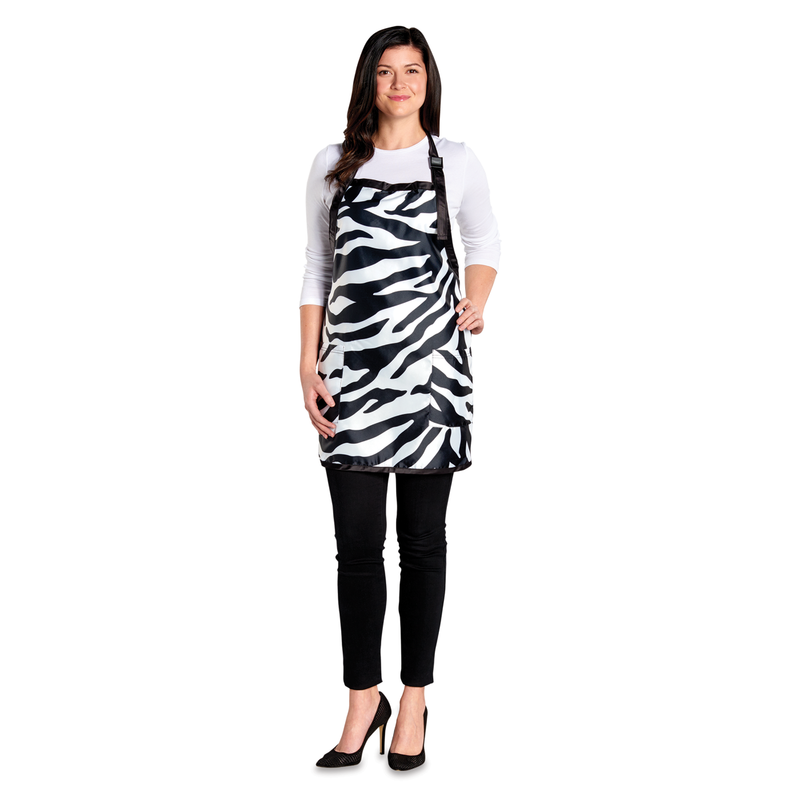 Zebra Salon Apron