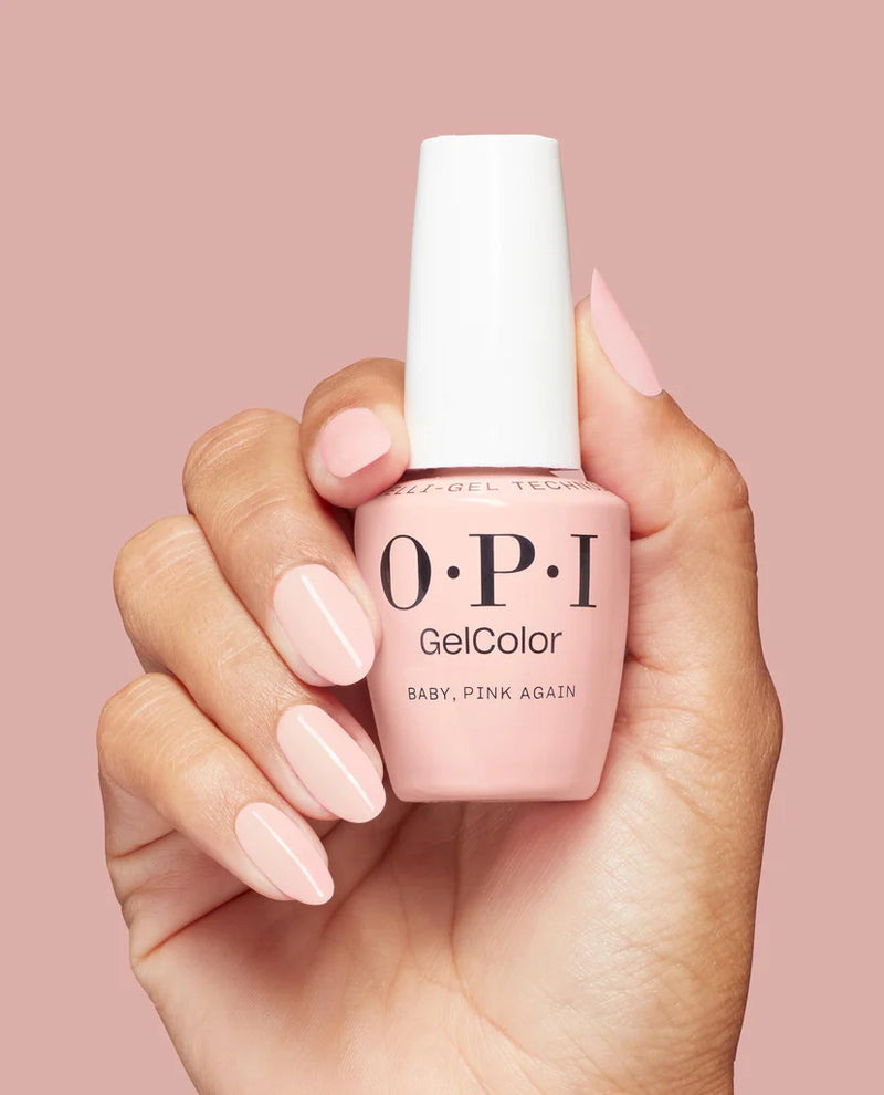 OPI GelColor Intelli-Gel - Summer 2025 - Baby, Pink Again 0.5 oz