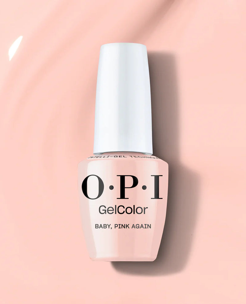 OPI GelColor Intelli-Gel - Summer 2025 - Baby, Pink Again 0.5 oz