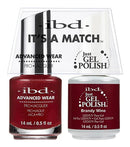 ibd Just Gel Polish - IBD It's A Match Duo -  Brandy Wine -