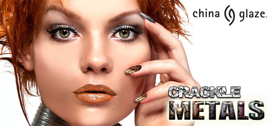 China Glaze Crackle Metals, Tarnished Gold 1042/80761