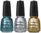 China Glaze Crackle Metals Collection (6pcs) - One of Each Color