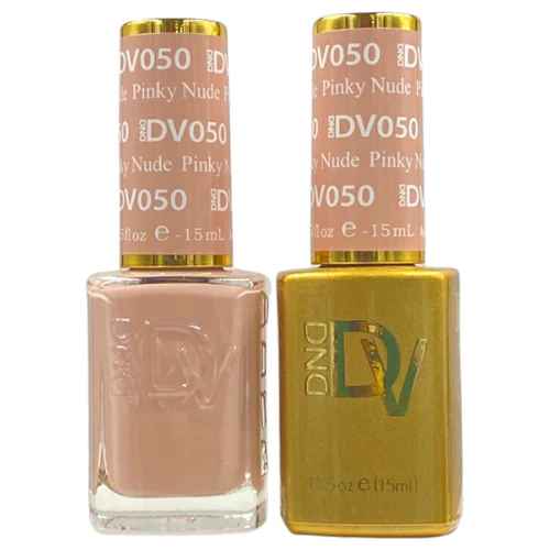 DND DIVA Gel & Lacquer Duo #050 Pinky Nude (Swatch #2)