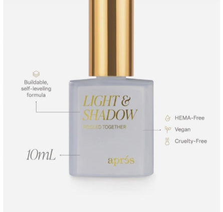 Apres Light & Shadow Gel Couleur .5 oz - First Glance 401