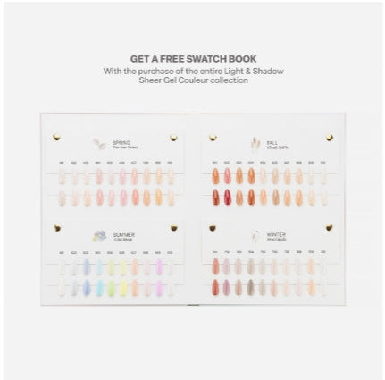 Apres Light & Shadow Gel Couleur .5 oz - 40 Sheer Gel Collection