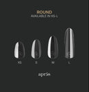 Apres Gel-X Sculpted Round Medium Box of Tips (600pcs)