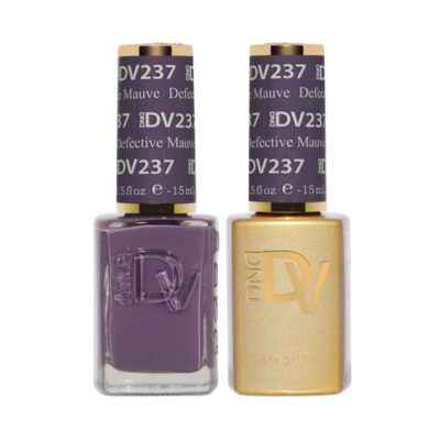 DND DIVA Gel & Lacquer Duo #237 Detective Mauve (Swatch #7)