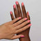 DND DIVA Gel & Lacquer Duo #175 Coral Sunset (Swatch #5)