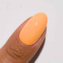 DND DIVA Gel & Lacquer Duo #205 Papaya Pop (Swatch #6)