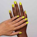 DND DIVA Gel & Lacquer Duo #121 Sunny Side Up (Swatch #4)