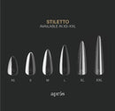 Apres Gel-X Sculpted Stiletto Medium Box of Tips (600pcs)