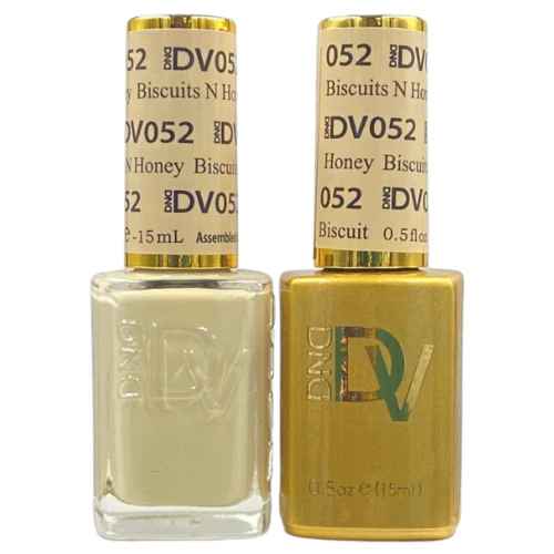 DND DIVA Gel & Lacquer Duo #052 Biscuits N Honey (Swatch #2)