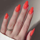 DND DIVA Gel & Lacquer Duo #210 Sunkissed Coral (Swatch #6)