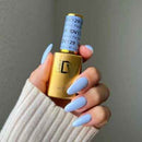 DND DIVA Gel & Lacquer Duo #129 Pies In The Sky (Swatch #4)