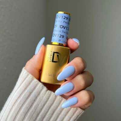 DND DIVA Gel & Lacquer Duo #129 Pies In The Sky (Swatch #4)