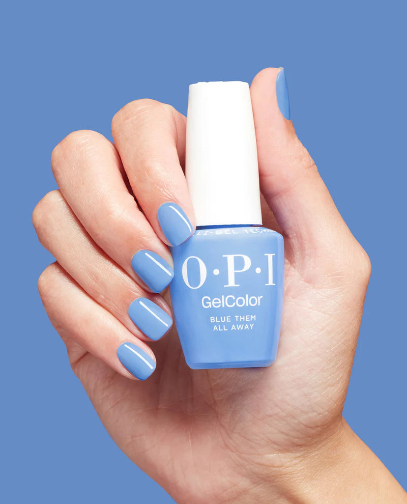OPI GelColor Intelli-Gel - Summer 2025 - Blue Them All Away 0.5 oz