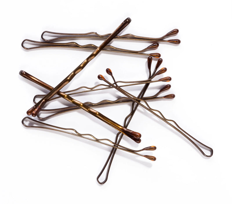 Mia Beauty - Color Blended™ Bobby Pins "Brown" 50PCs