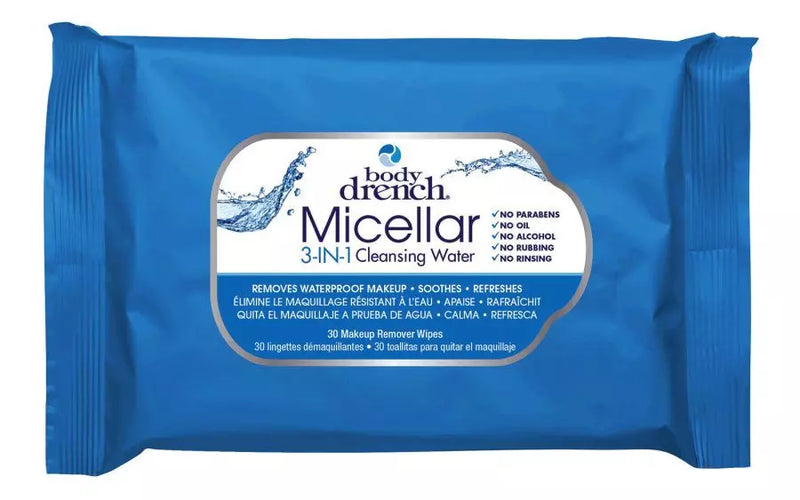 Body Drench - 3-in-1 Cleansing Water Wipes 30CT