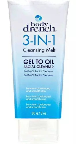 Body Drench - 3-in-1 Cleaning Melt Gel To Oil Facial Cleanser